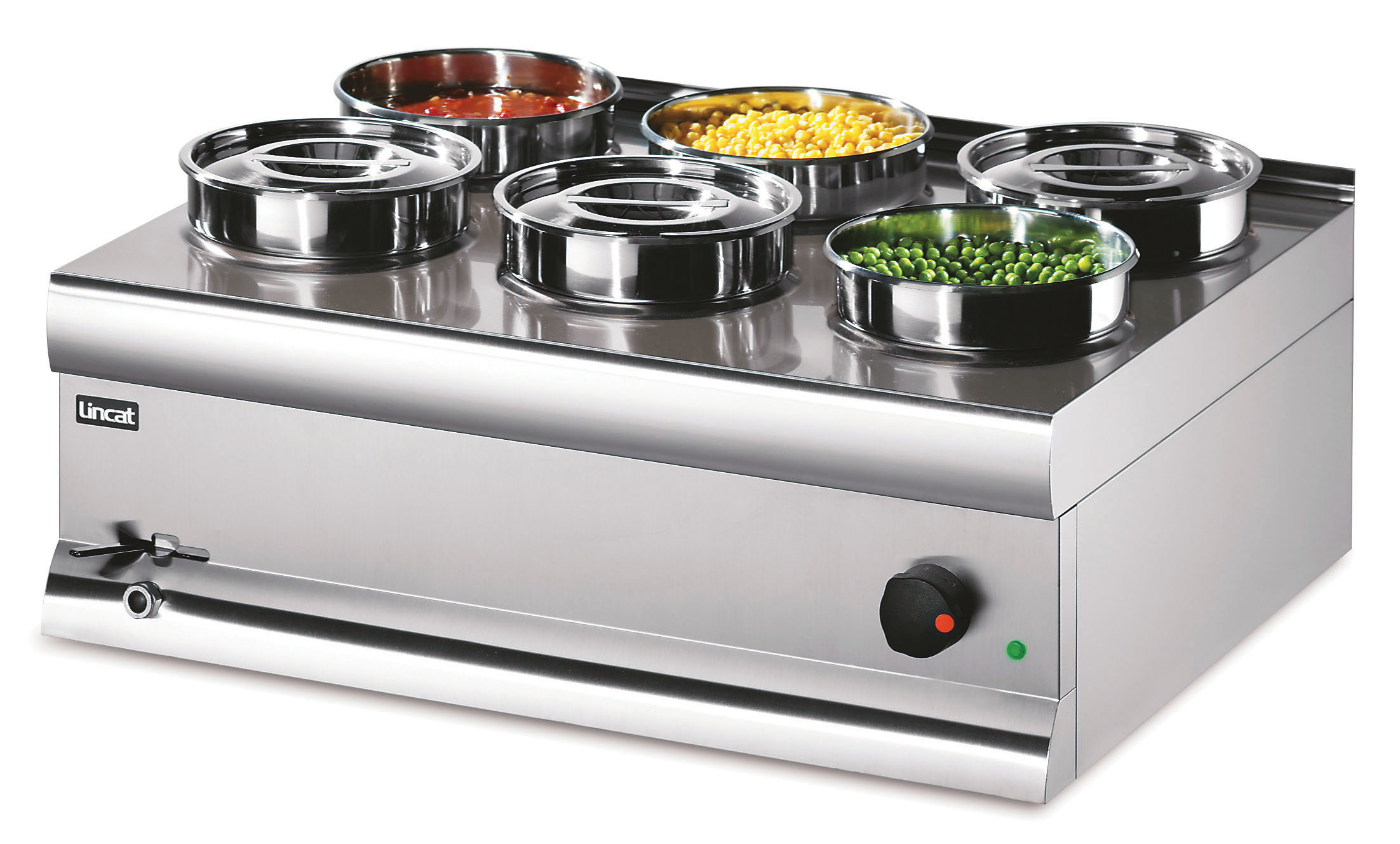 Lincat Silverlink 600 Bain Marie (6 pot) BS7W Wet 2Kw MM Catering