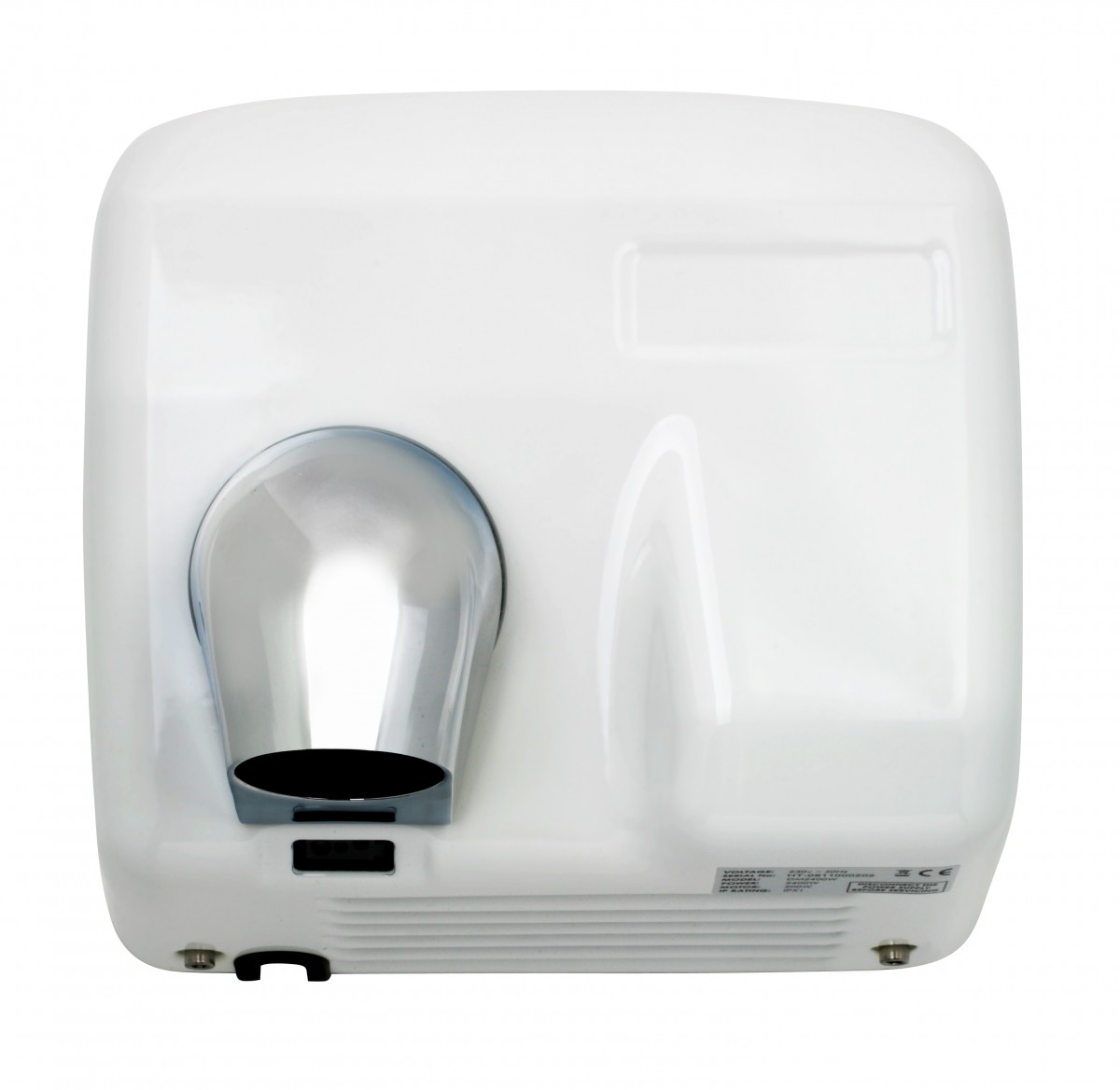 DM2400W Upper Mid Range White Hand Dryer