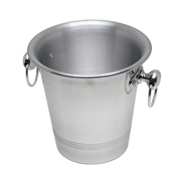Aluminium Wine Bucket With Ring Handles 3.25 Ltr. - Nevilles Ice & Wine Buckets