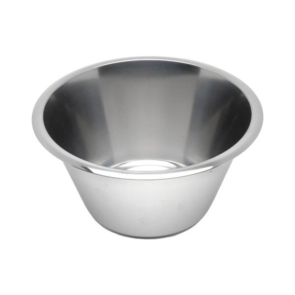 Swedish Stainless Steelbowl 1 Litre - Nevilles Buckets & Bowls