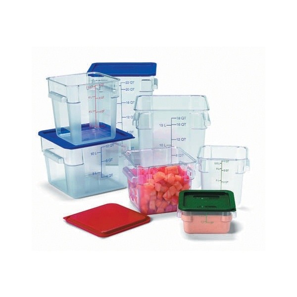 Square Container 2Qt PC - Nevilles Polycarbonate Containers