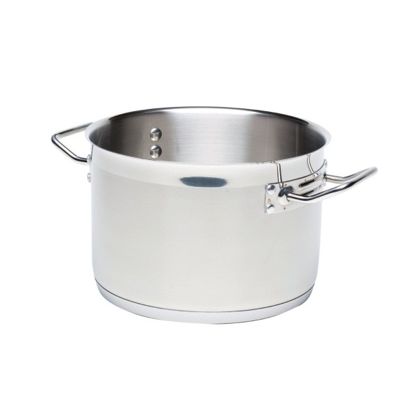 Genware Stewpan (No Lid) - Nevilles Stainless Steel Pots & Pans