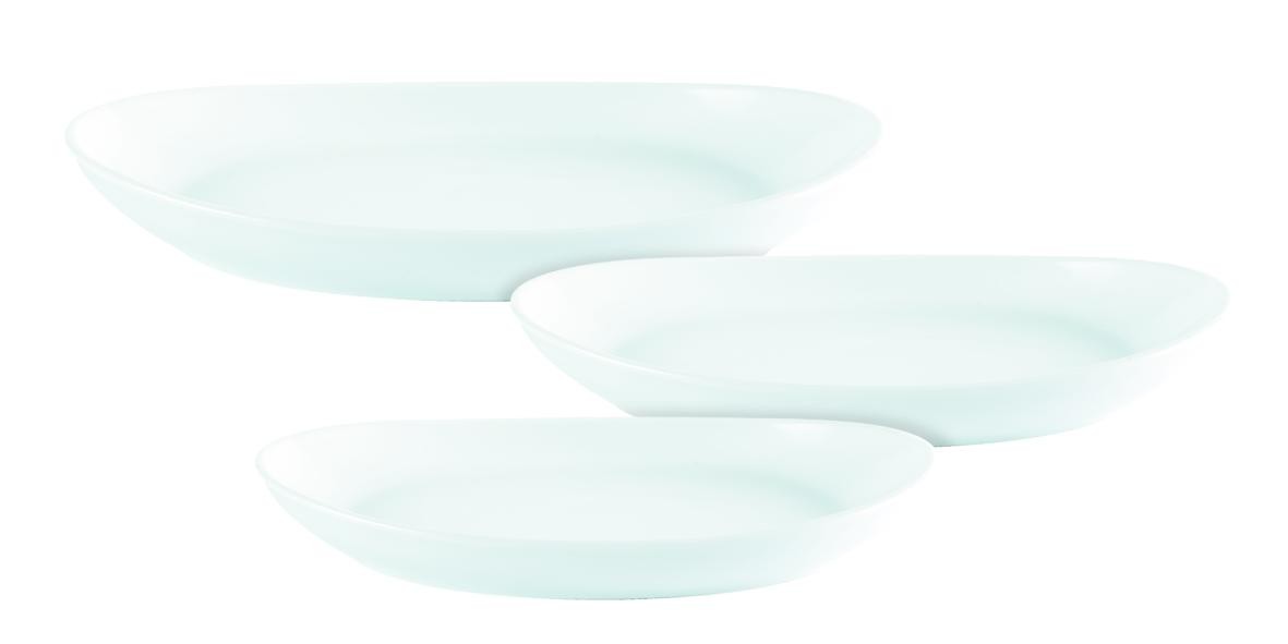 Porcelite Oval Bistro Platter - DPS Plates