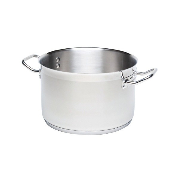 Genware Casserole (No Lid) - Nevilles Stainless Steel Pots & Pans