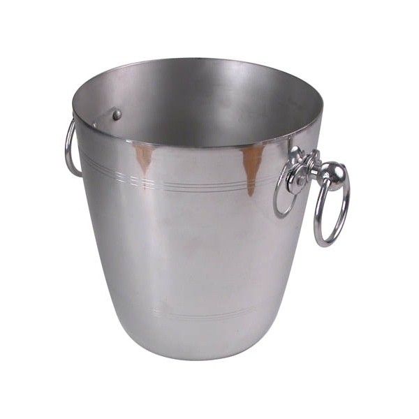 Aluminium Wine Bucket 7 1/2" Dia. x 8 1/2" - Nevilles Ice & Wine Buckets