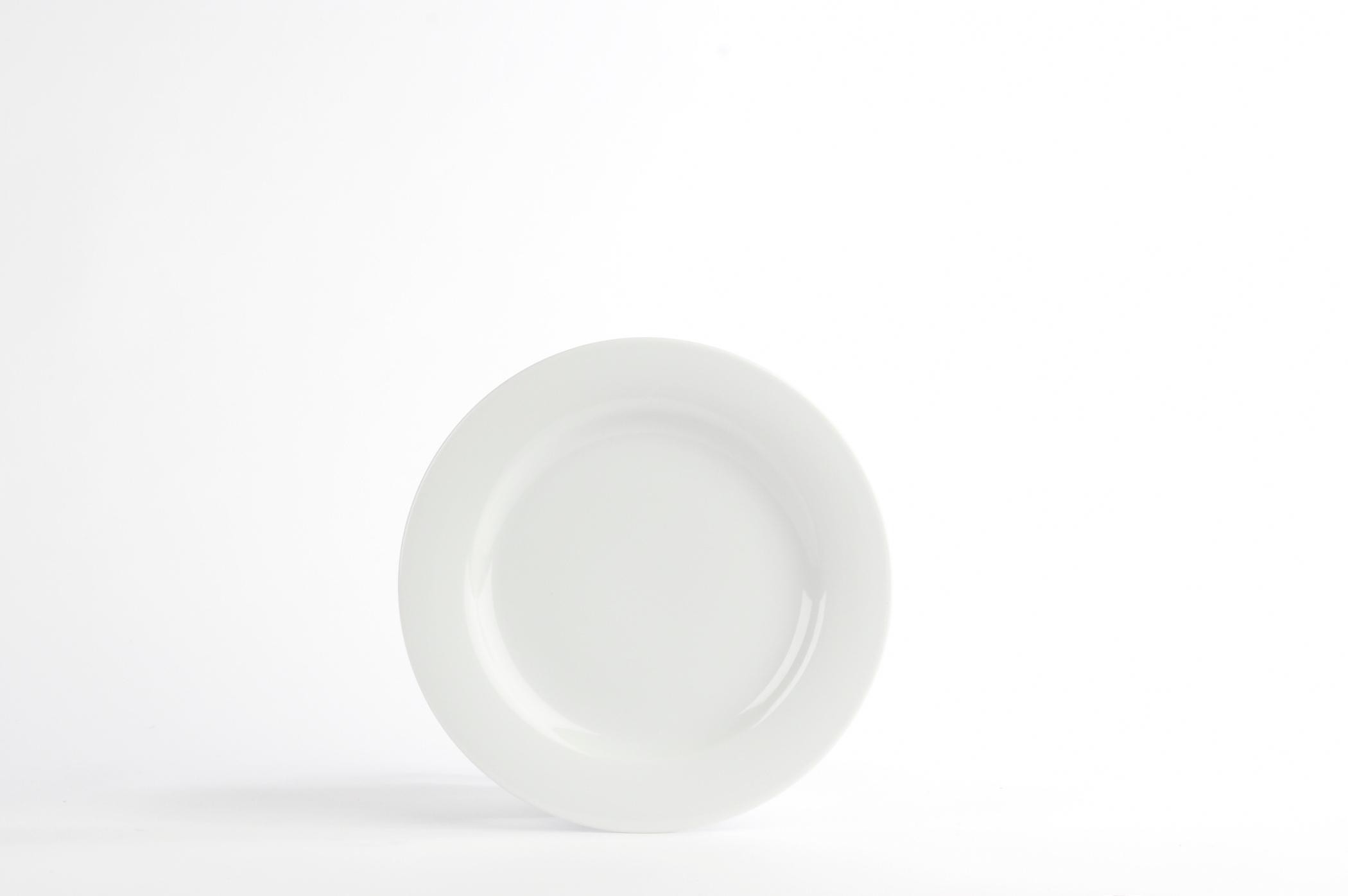 Porcelite Banquet Wide Rim Plate - DPS Plates