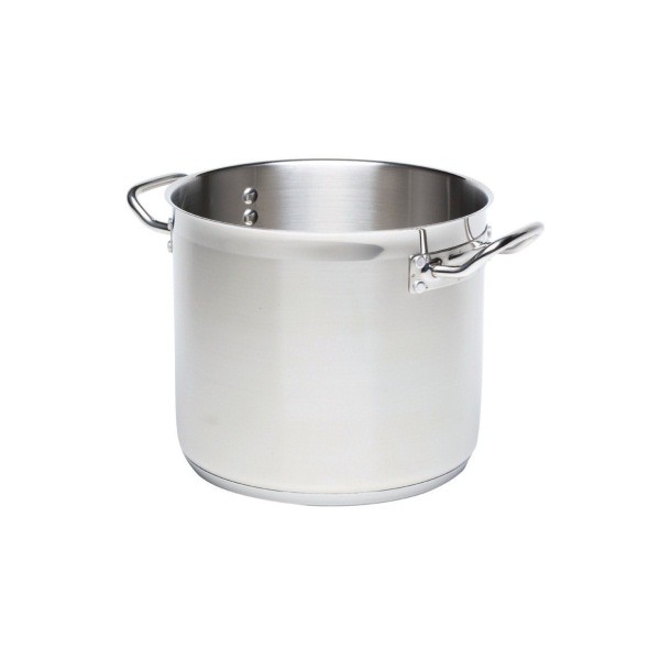 Genware Stockpot (No Lid)71 Ltr. 45cm Dia. 45cm High - Nevilles Stainless Steel Pots & Pans