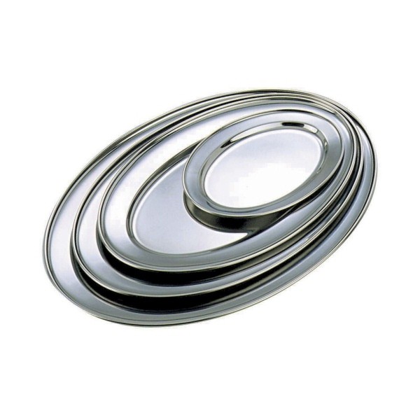 Stainless Steel Oval Flat 20" - Nevilles Table Service