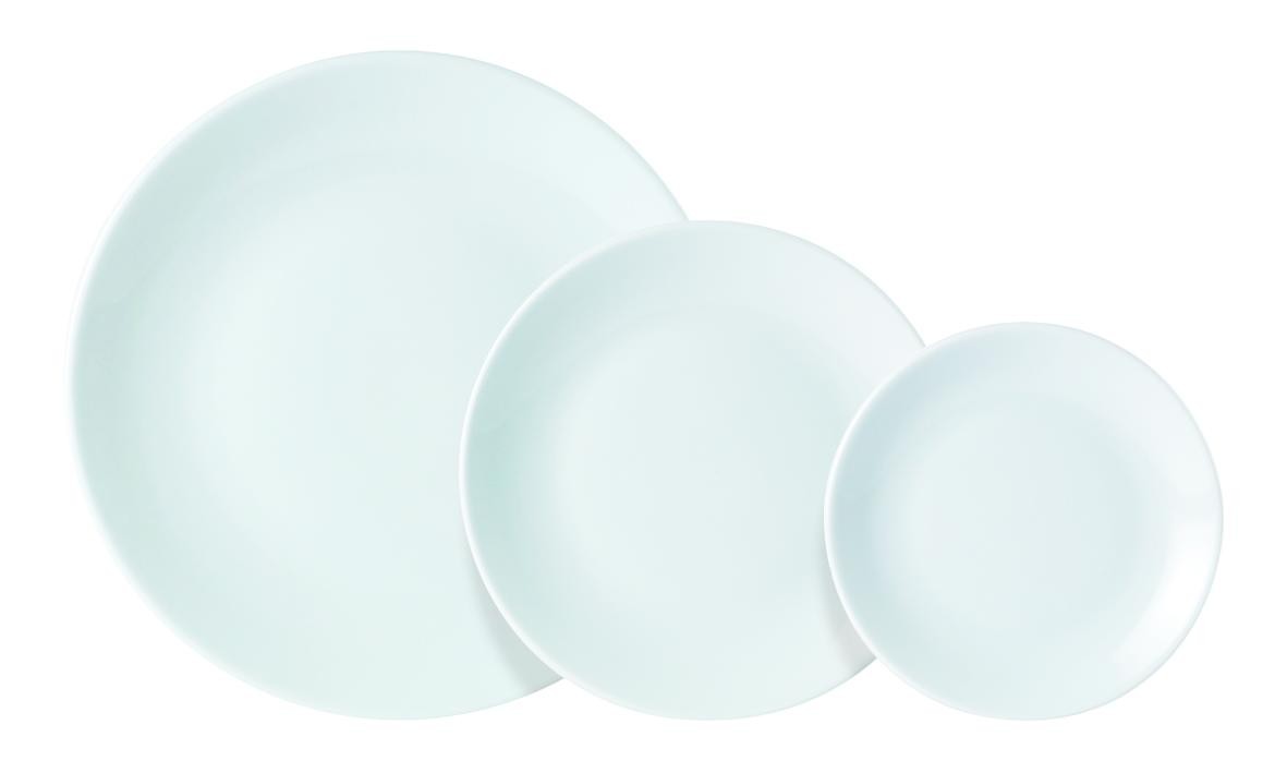 Porcelite Coupe Shape Plate - DPS Plates