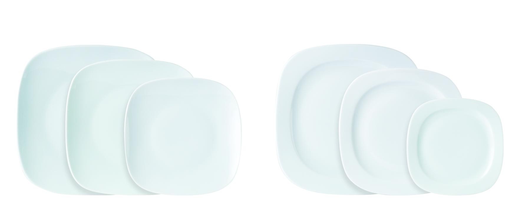 Mimoza Square Rimmed Shape Plate - DPS Mimoza Range