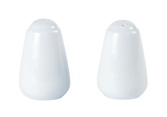 Porcelite Traditional Pepper Pot - DPS Porcelite Hotelware Range