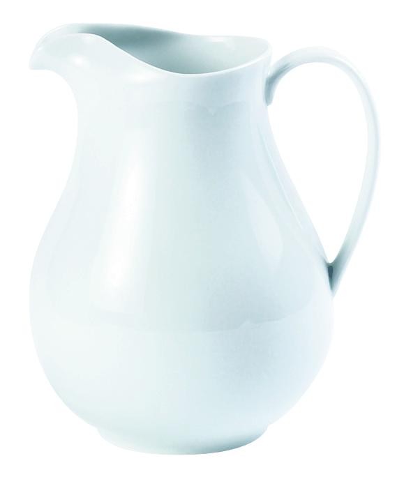 Porcelite Ice Lipped Water Jug - DPS Porcelite Hotelware Range