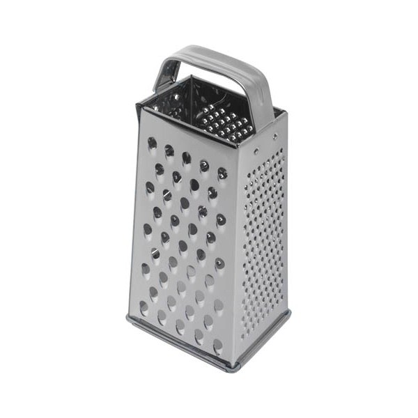 Stainless Steel Box Grater 9" x 4" x 3" - Nevilles Kitchen Utensils