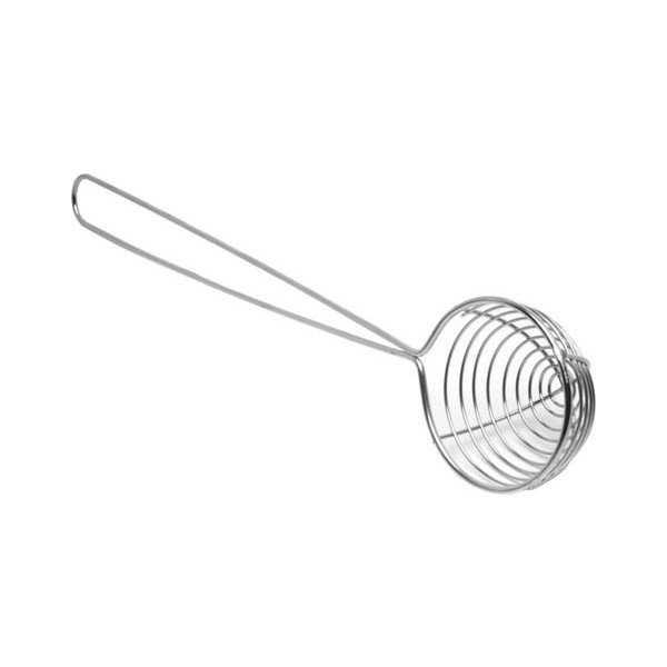 Pea Scoop Stainless Steel 300mm - Nevilles Kitchen Utensils