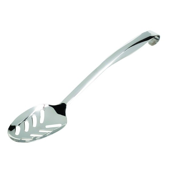 Genware Slotted Spoon, 350mm - Nevilles Kitchen Utensils