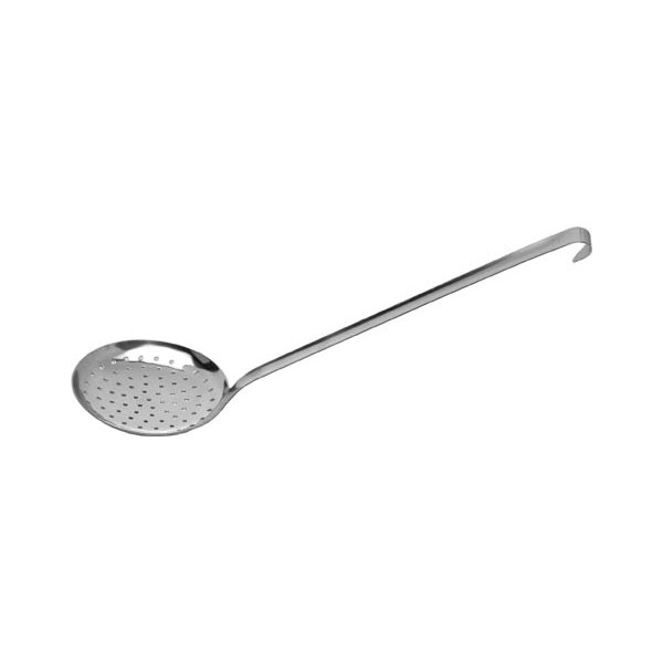 Stainless Steel Skimmer 11cm Dia. 280mm Long - Nevilles Kitchen Utensils