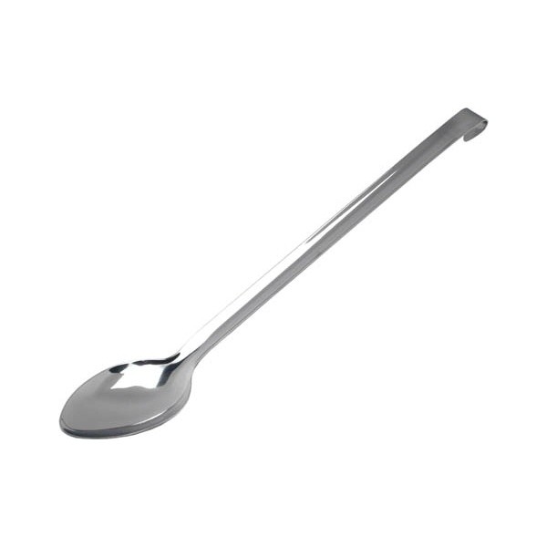 Stainless Steel Serving Spoon 350ml With Hook Handle - Nevilles Serving Utensils