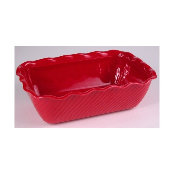 Crock 5 Ltr.b (2.3Kg) Tulip Red 263 x 171 x 80mm - Nevilles Buffet