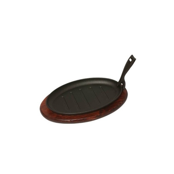 Sizzler Platter & Trivet Sizzler Length 11" - Nevilles Cast Iron