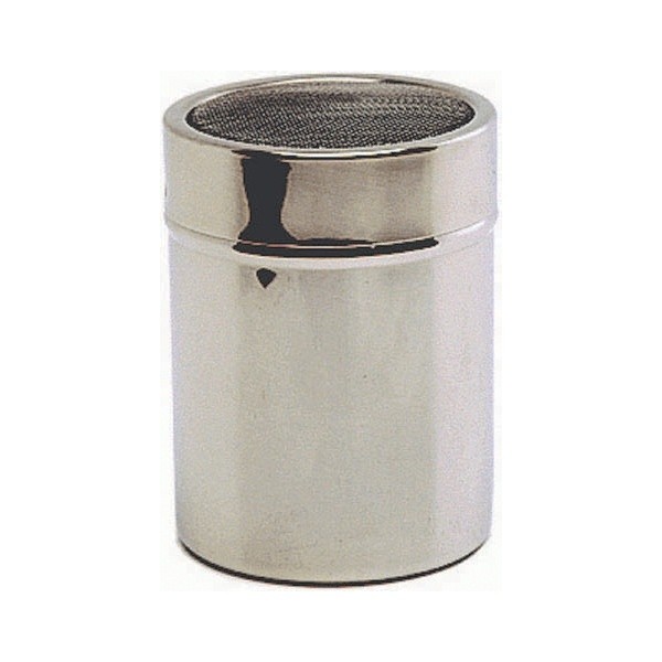 Stainless Steel Shaker With Mesh Top. (Plastic Cap) - Nevilles Table Service