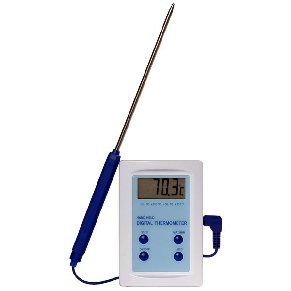Max min thermometer with probe - ETI Thermometers