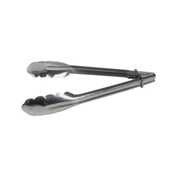Stainless Steel All Purpose Tongs 9" - Nevilles Kitchen Utensils