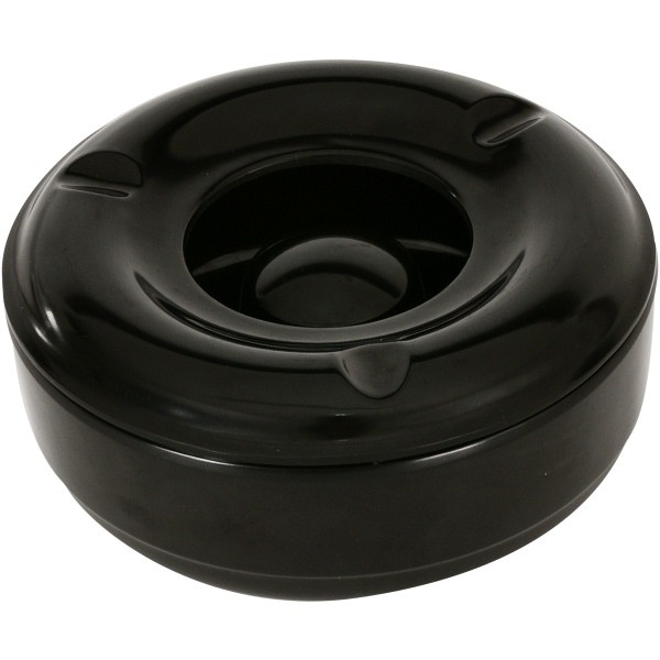 Windproof Melamine Ashtray - Base + Lid 5 3/4" - Nevilles Ashtrays