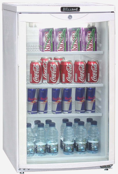 Blizzard Budget Refrigerator - Blizzard Glass Door Fridges & Freezers