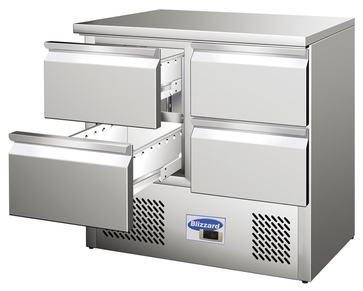 Blizzard Compact counter with Drawers - Blizzard Bench Fridges