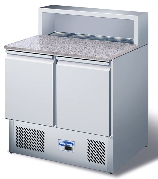 Blizzard Prep Top Compact Gastronorm counter - Blizzard Bench Fridges