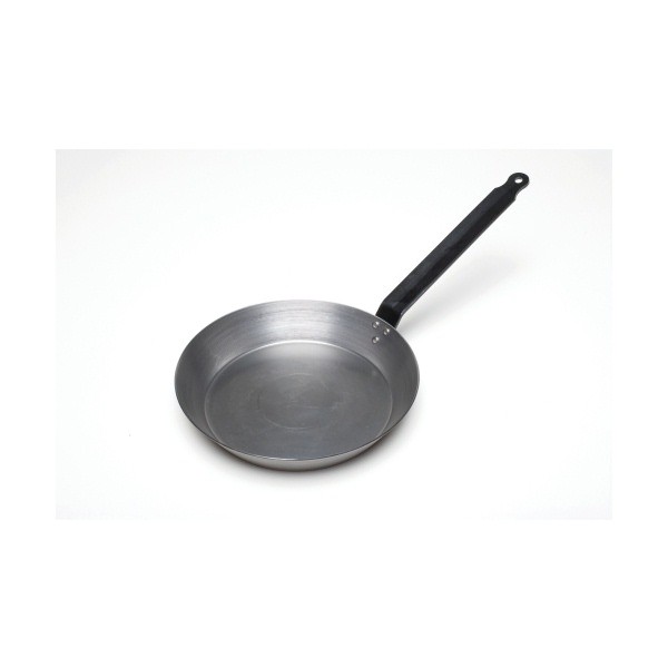 Genware Black Iron Frypan 12"/306mm - Nevilles Black Iron