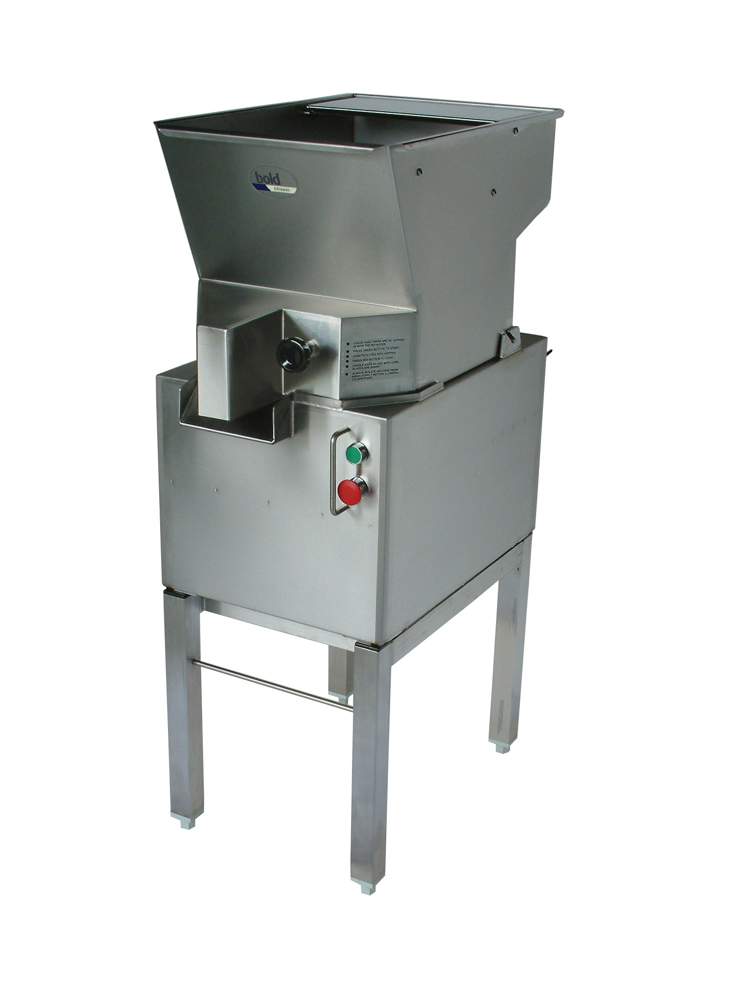 Stainless Steel Chipper Machine - Bold Potato Chippers