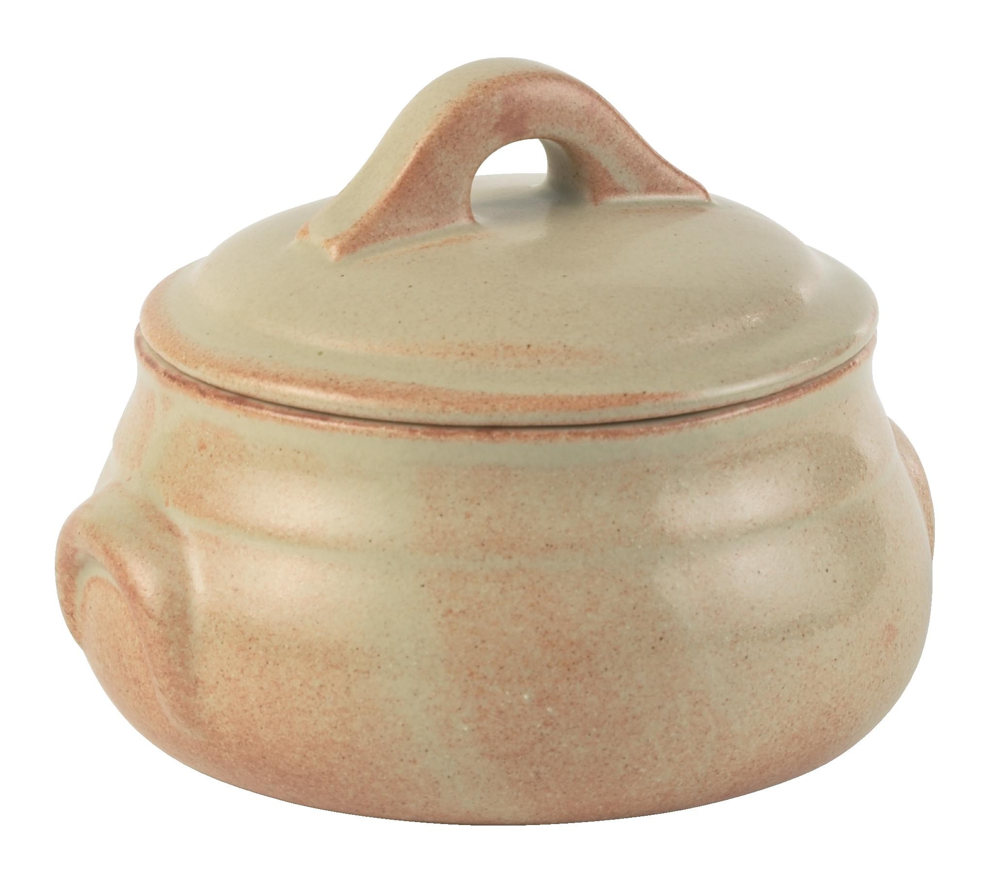 Rustico Bellied Casserole - DPS Porcelite Rustico Range