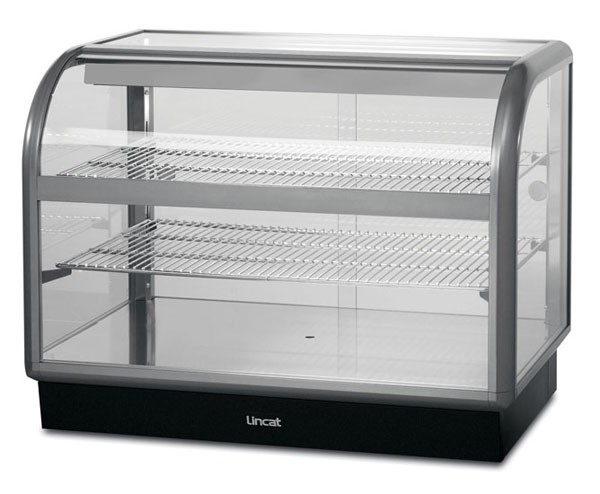 650 Range Curved Front Ambient Merchandiser - Lincat Counter Display