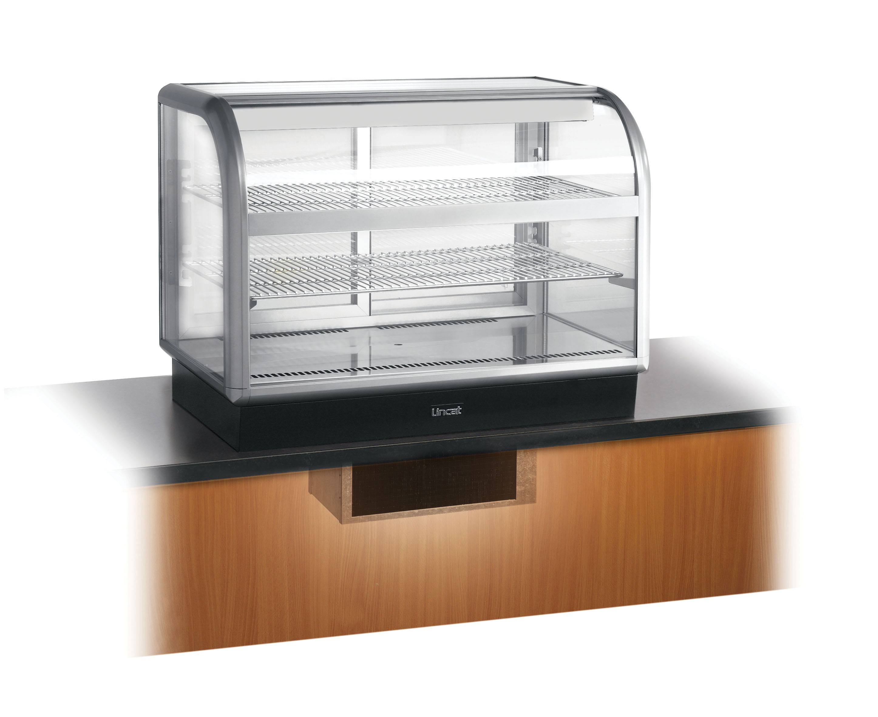 650 Range Curved Front Refrigerated Merchandiser - Lincat Table Top Counters
