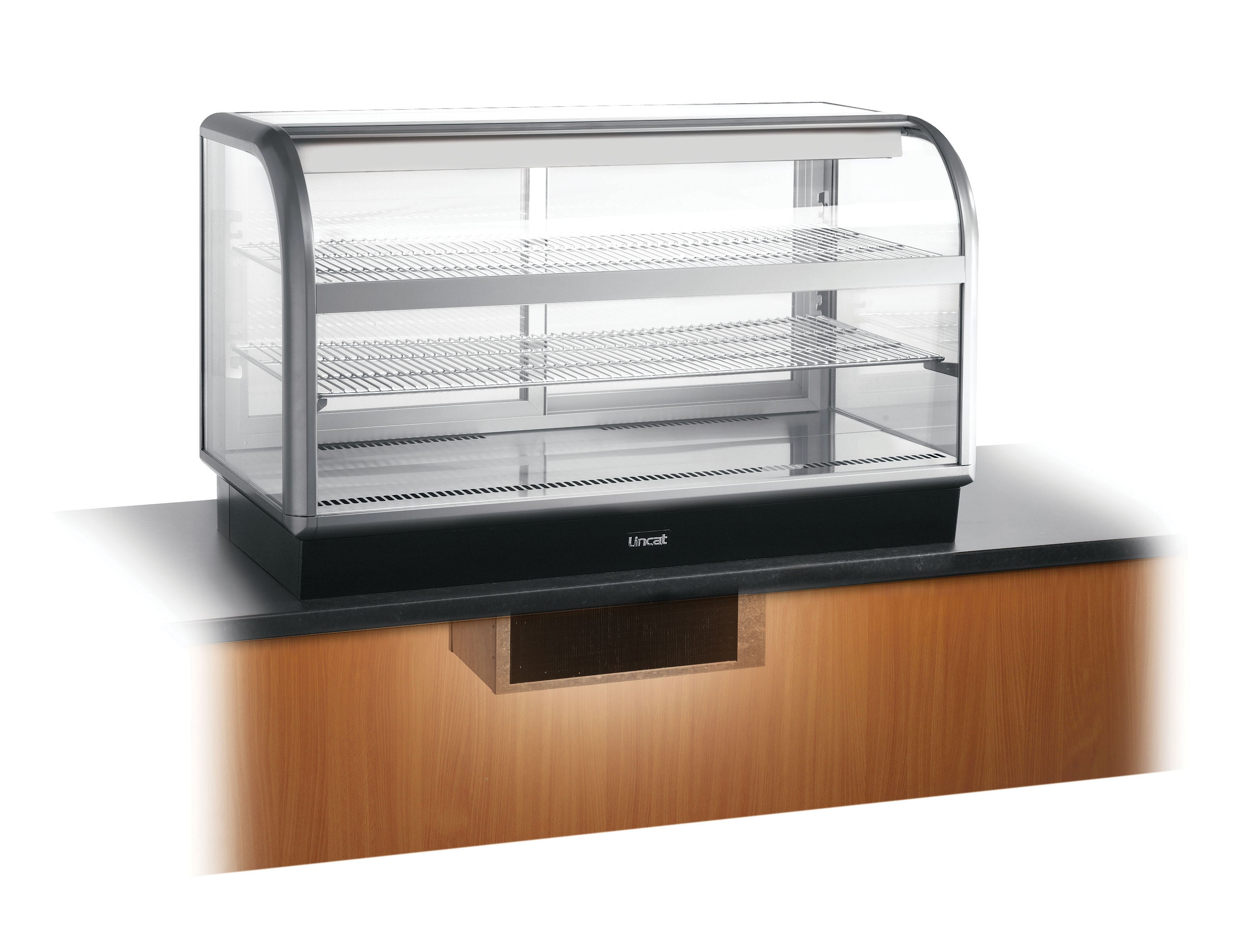 650 Range Curved Front Refrigerated Merchandiser - Lincat Table Top Counters