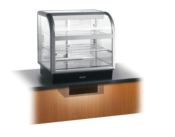 650 Range Curved Front Refrigerated Merchandiser - Lincat Table Top Counters