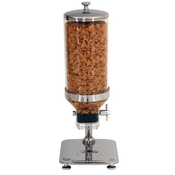 Genware Cereal Dispenser Stainless Steel 8.5 Ltr. - Nevilles Miscellaneous