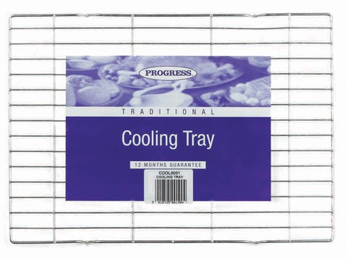 Steel Chrome Plated Cooling Rack : 18" x 11 3/4 / 465mm x 300mm . - Samuel Groves Pastry
