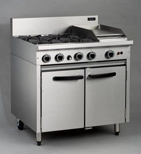 Blue Seal Cobra CR9C Gas range static oven - Blue Seal Gas