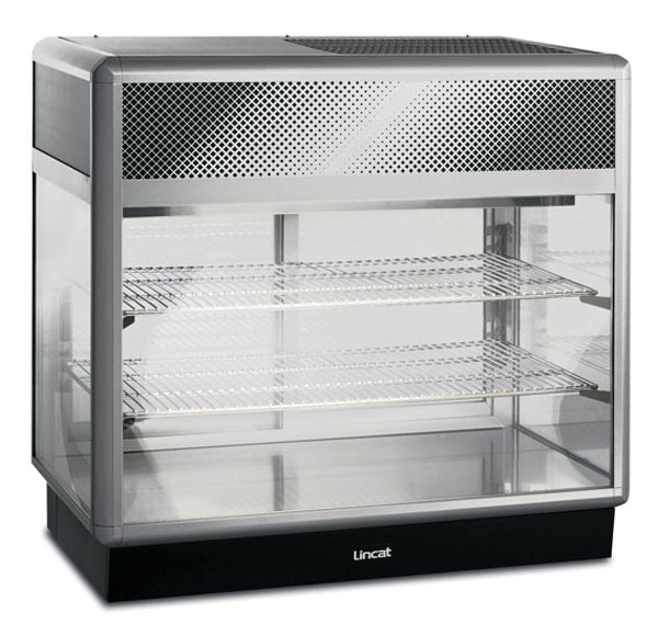 650 Range Rectangular Front Refrigerated Merchandiser - 602 W - Lincat Table Top Counters