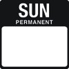 Freezer Labels - Sunday: 500 per roll - Mileta Labels