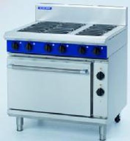 Blue Seal 900mm Electric Cooktop Oven Range - Blue Seal Electric