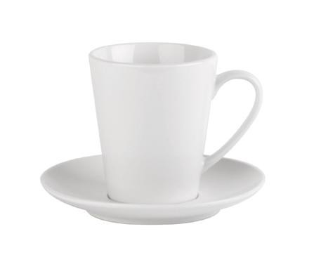Conical Mug and Saucer - DPS Cups & Saucers