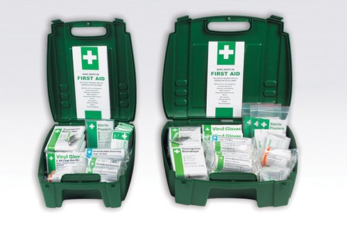 Statutory workplace first aid kit: 1-10 people - Mileta First Aid Treatments & Kits