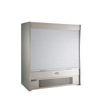 Foster Slim 1800 Multideck with Lockable Roller Shutter. Exceptional capacity, small footprint. - Foster Multideck Units