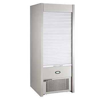Foster Slim 700 Multideck with Lockable Roller Shutter. Exceptional capacity, small footprint. - Foster Multideck Units