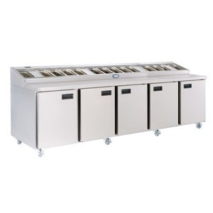 FPS5HR Refrigerated Prep Counter - Foster Pizza & Salad Prep