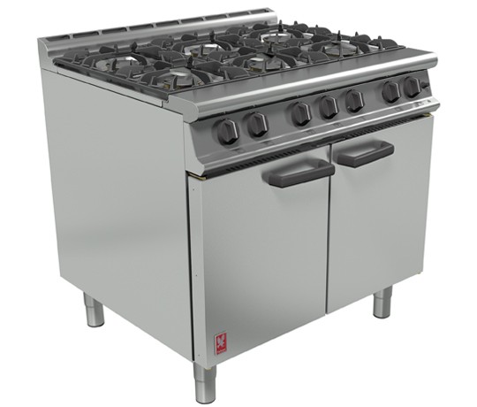 G3101 Six Burner Range - Falcon Gas