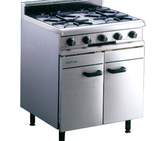 G350/1 Four Burner Open Top Range - Falcon Gas
